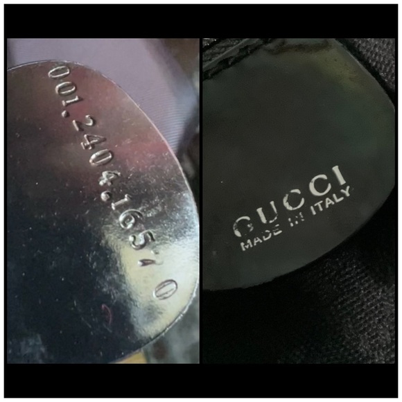 Gucci Black Nylon Vintage Bamboo Drawstring Two Way Nylon Bucket Bag.C/Body - Picture 4 of 15